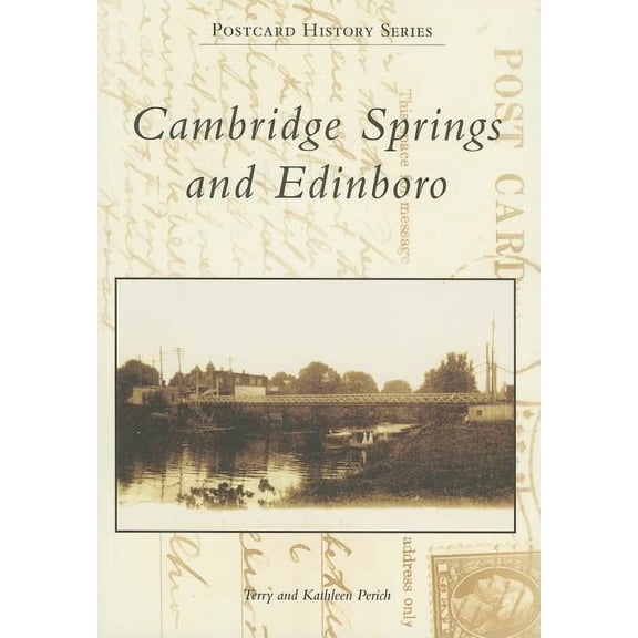 Postcard History: Cambridge Springs and Edinboro (Paperback)