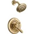 thumbnail image 3 of Delta Faucet Lahara 17 Series Dual-Function Shower Trim Kit with 5-Spray Touch-Clean Shower Head, Champagne Bronze T17238-CZ (Valve Not Included), 3 of 4