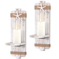 thumbnail image 1 of Candelabros de pared SUJUN con forma de estrella de mar envejecida, 13 x 40 cm, 1 of 7