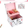 thumbnail image 1 of Caja De Almacenamiento Cosmético A Prueba De óxido Fácil De Transportar, Caja Cosmética, Maquilladora Profesional Para Amantes Del Maquillaje, 1 of 7