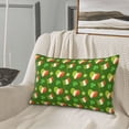 thumbnail image 5 of Fotbe Happy St. Patrick's Day Pattern Pillow Cases - Envelope Closure - Luxury, Extra Soft, Cooling Pillow Covers - Wrinkle, Fade, Stain Resistant-14"x20", 5 of 6