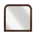 thumbnail image 2 of Homelegance 1856-6 Abbeville Collection Mirror- Brown Cherry - 38.5 x 1.25 x 38.25 in., 2 of 5