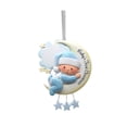 thumbnail image 3 of Personalized Ornament Baby's First Christmas Baby Boy on Moon Christmas Tree Ornament Artisanal Customized Decoration Baby Ornaments-Free Personalization, 3 of 9