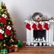 thumbnail image 5 of Calcetines navideños con letras del alfabeto de copos de nieve rojos, decoraciones navideñas para el hogar 2023, regalos de Navidad y Año Nuevo 2024, 5 of 6