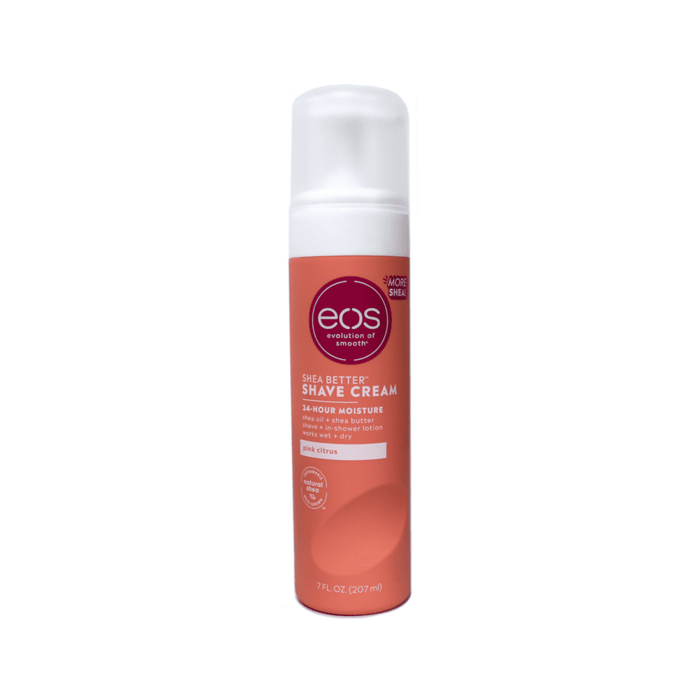 eos Shea Better Shave Cream 24Hour Moisture Soothing Aloe Pink Citrus