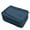 Navy-NY-home supplies, variant on Home Portable Travel Multifunctional Storage Bag 11.8x8.3x4.5 Inch Foldable Shoe Organizer Carrying Box for Clothes Toiletries Hand Carry Luggage Packing Polyester Decor