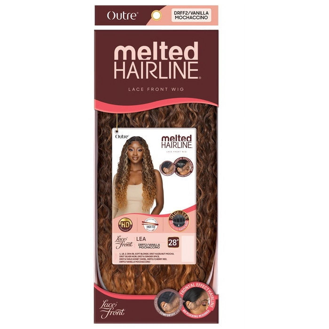 Outre Melted Hairline Glueless Synthetic 5" Deep Parting HD Lace Front Wig - LEA