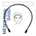 thumbnail image 2 of 3Pcs Unisex Spiral Shape Headband Simple Sports Hairhoop Invisible Headwear Anti-slip Wave-shaped Hairpin for Man Woman (Black), 2 of 4