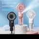 thumbnail image 4 of Yuarrent Mini ventilador Enfriamiento Aerosol Viento resistente Interior Verano Alta velocidad USB Silencioso Humidificador al aire libre para Type2 NO2, 4 of 6