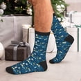 thumbnail image 7 of Vsdgher Various Lights Unisex Crew Socks Lightweight Breathable Ventilation Ankle Socks, Mid-calf socks for Daily, 7 of 7