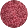 thumbnail image 4 of SAFAVIEH Wyndham Louise Medallion Wool Area Rug, Red, 8'9" x 12', 4 of 10