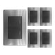 thumbnail image 1 of 5 PZS Placa Acero Inox Con 2 Apagadores Sencillos Wanergy, 1 of 7