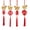 4pcs Random Style, variant on Selrti Chinese New Year Decoration 2026 Year of Horse Lucky Charm Hanging Tassel Pendant for Fortune Wealth Success Home Kitchen Bonsai Tree Car Decor