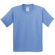thumbnail image 1 of Gildan - Camiseta básica de manga corta Unisex con algodón grueso Niños Niñas - Verano/Calor (Azul carolina), 1 of 2
