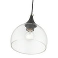thumbnail image 4 of 53641-04-Livex Lighting-Glendon - 1 Light Pendant-15 Inches Tall and 8.25 Inches Wide-Black/Brushed Nickel Finish    -Traditional Installation, 4 of 15