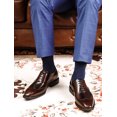 thumbnail image 6 of Santimon Wine Red Dress Shoes for Men Brogue Lace-up Oxofrd Shoes Classic Formal Shoes for Wedding Party US 8, 6 of 8