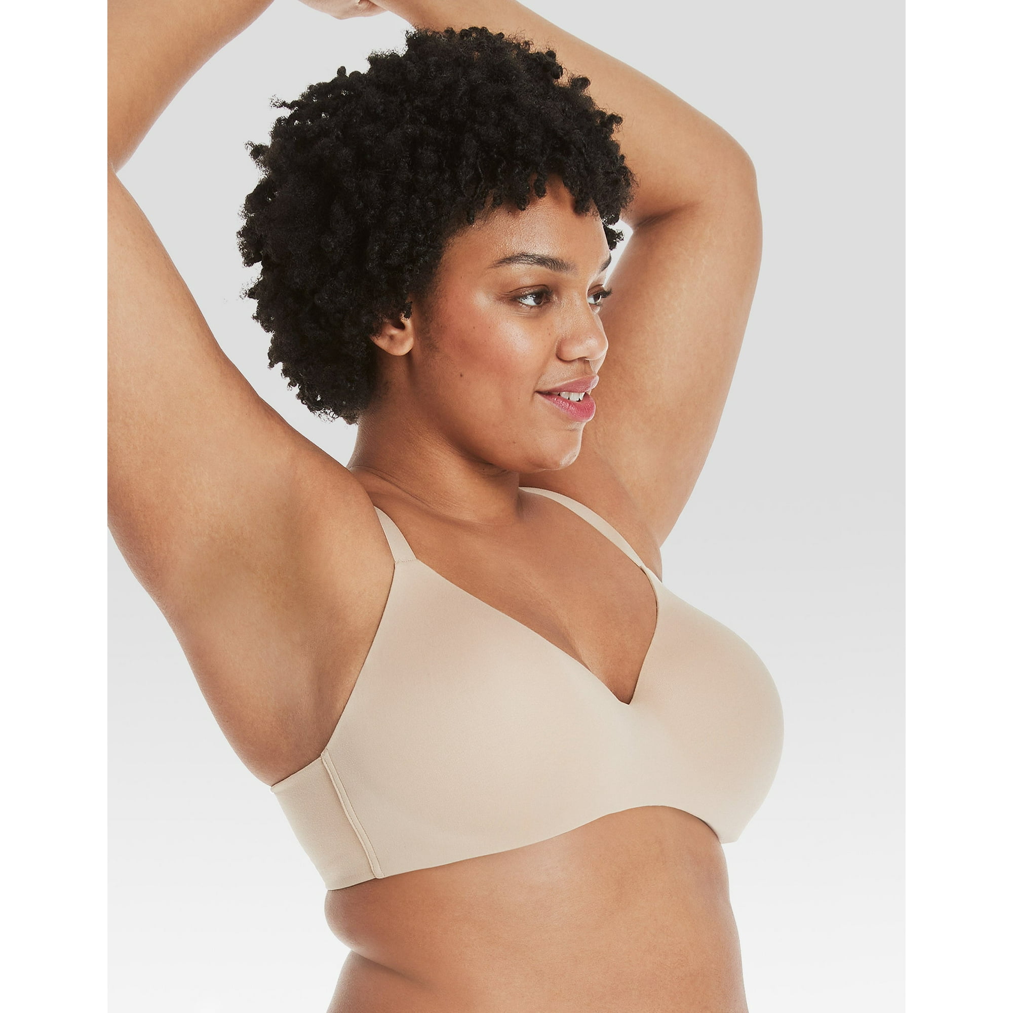 Hanes ComfortFlex Fit Wirefree Seamless T-Shirt Bra, Style MHG565