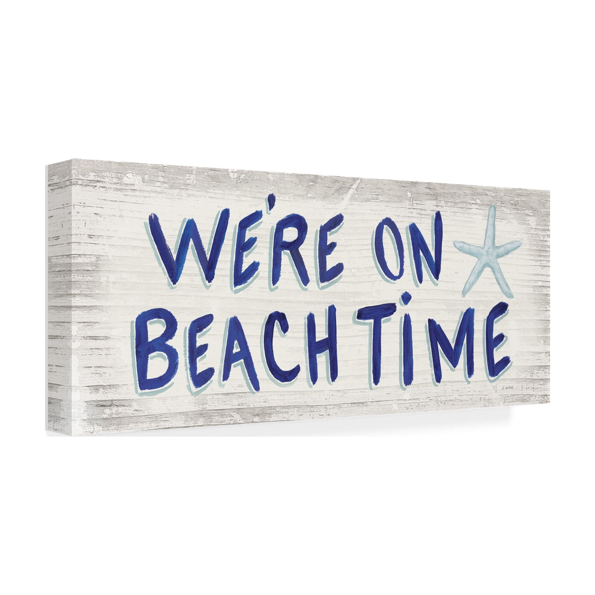 James Wiens 'Beach Time VI' Canvas Art