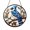 Acrylic 3.5 Inch, variant on Songbird Blue Jay Suncatcher – Nature Inspired Window Decor
