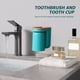 thumbnail image 5 of Soporte para cepillos de dientes Soportes autoadhesivos para tazas de cepillado de dientes (2 piezas verde + amarillo), 5 of 6