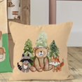 thumbnail image 3 of Juego de cama infantil personalizado Woodland Camper (edredón o funda nórdica), 3 of 5