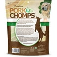 thumbnail image 3 of Pork Chomps Premium Rawhide-Free Baked Pork Skin Knotz for Dogs, 11 Inch, 4 Count, 3 of 8
