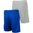 thumbnail image 2 of Men's Colosseum Gray/Royal Air Force Falcons Wiggum Reversible Shorts, 2 of 2