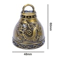 thumbnail image 4 of Paquete de 2 dragón Vintage dragón Fengshui buena suerte bendiga para el hogar jardín colgante Windchime bendición decoración regalo Adepaton 2034152, 4 of 8