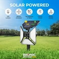thumbnail image 3 of Bell + Howell Bionic Adjustable Spotlight Motion Sensor Outdoor Lights, 500 Lumens Solar Flood Motion Light Outdoor, Solar Security Flood Lights As Seen on TV, Stake Included, 3 of 6