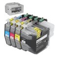 thumbnail image 4 of Printing Ink , Clear Print Fadeless Black Cyan Magenta Yellow Professional PP 4Pcs Ink  With Ink For MFC J5830DW XL, 4 of 8