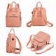 thumbnail image 3 of Mochila Impermeable Antirrobo De Gran Capacidad Para Mujer Rosa Malubero, 3 of 3