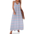 thumbnail image 1 of Nouvelle Robe Sans Manches Unie Drapeau Trans style Coréen Ensemble d'Été pour Femmes, 1 of 4