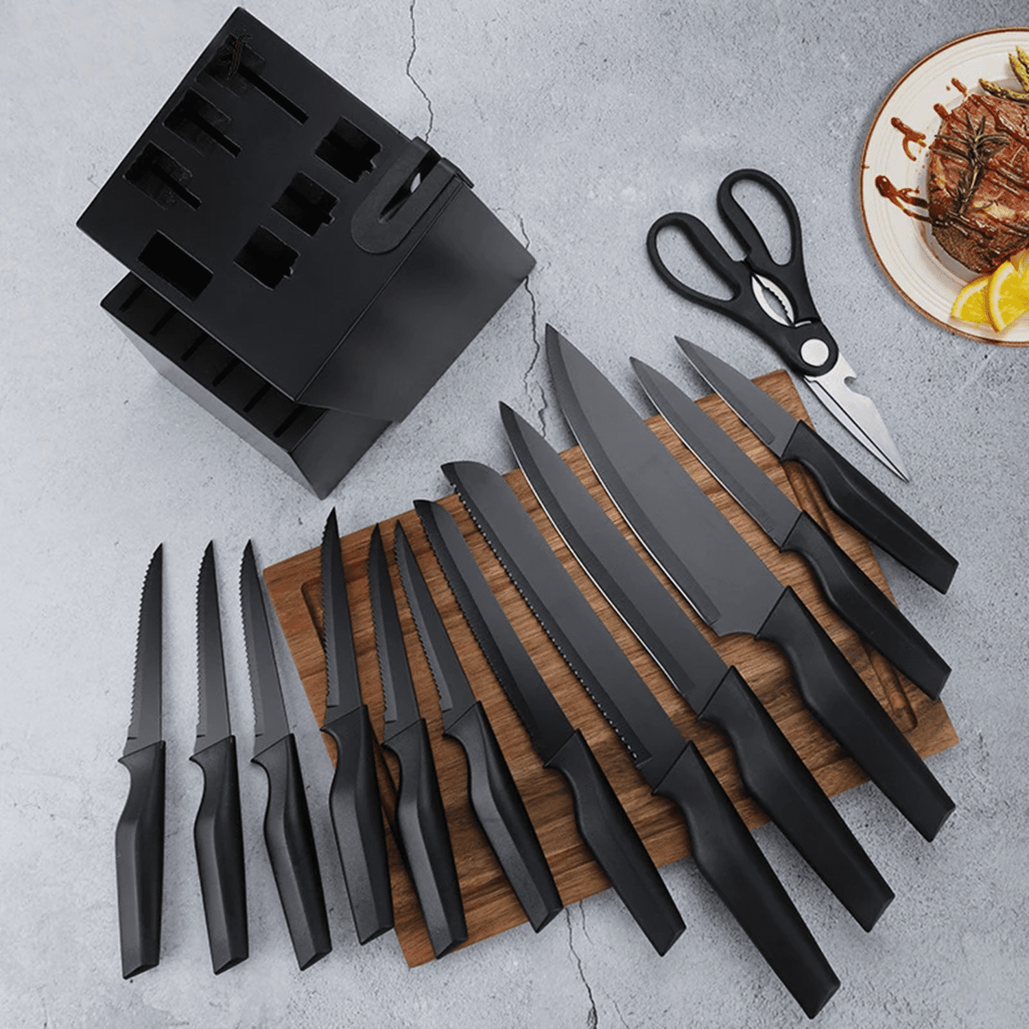 EVERRICH All-In-One Stainless Steel Knife Set – KanazawaKnives