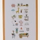 thumbnail image 2 of 40 piezas de adhesivos decorativos washi pegatinas de papel adornos Zulema Scrapbooking Paper Sticker, 2 of 8