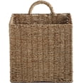 thumbnail image 4 of MyGift Wall Basket Hanging Storage Basket, Large Decorative Baskets, Magazine and Mail Organizer Basket 12.5 Inch, 4 of 5