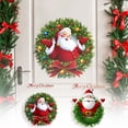 thumbnail image 7 of 2pcs/set Santa Claus New Year Christmas Home Decoration Merry Christmas Wall Stickers Window Decals Xmas Party, 7 of 7