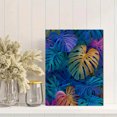thumbnail image 2 of Monstera Leaf Canvas Print, Decor for Living Room, Office, Hotel, Bathroom, Hallway, 2 of 8