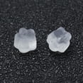 thumbnail image 2 of Eco-Friendly Plastic Ear Nuts Earring Backs Flower Clear 4x4x2.5mm Hole: 0.5mm about 9500pcs/bag, 2 of 2