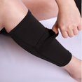 thumbnail image 6 of Soft Sports Kids Boys Men Leg Guard Sleeves Instep Socks Football Shin Holder Soccer Shin Pads Cover BLACK L, 6 of 8