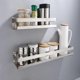 thumbnail image 5 of Modern Matte Bathroom Accessory Accessories 20-40cm Black Bathroom Accessory Corner Shelves Bathroom Accessory Wall Shelf Shower Shampoo Storage Rack, 5 of 5