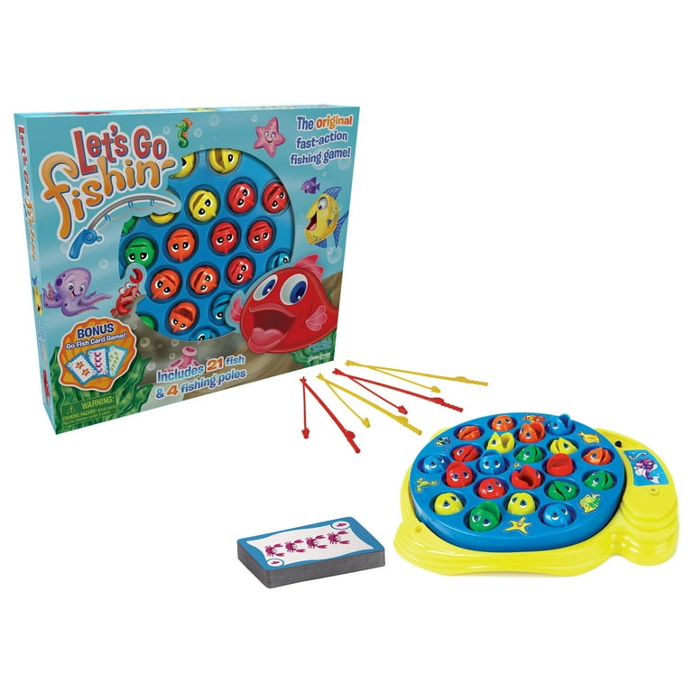 Let's Go Fishin' and Go Fish Card Combo Game
