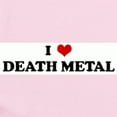 thumbnail image 2 of CafePress - I Love DEATH METAL Infant Bodysuit - Baby Light Bodysuit, Size Newborn - 24 Months, 2 of 4