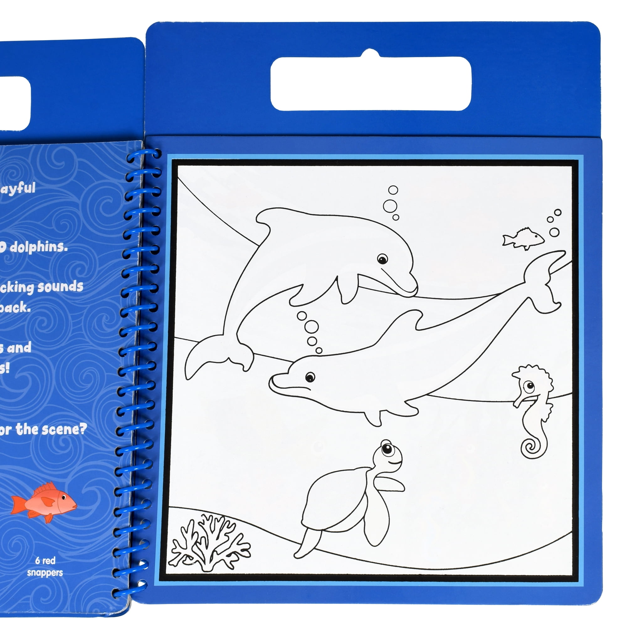 READY 2 LEARN Water Art Activity Book - Sea Life, Pack of 6