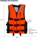 thumbnail image 3 of Chaleco Salvavidas Bluelander para Adulto, Unisex 120 kg, Flotador Auxiliar, 3 of 5