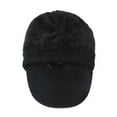 thumbnail image 3 of iHPH7 Womens Hats with Brim Winter Caps for Women Winter Hats for Women Cold Weather Knitted Hat Beanies Y2k Ski Hat Warm Hats for Women Black One Size, 3 of 3