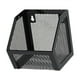thumbnail image 1 of Cesta colgante organizadora de cocina, versátil y elegante, cesta de almacenamiento para guardar ajos. Cuadrícula negra 1, 1 of 9