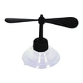 thumbnail image 2 of Flmtop Creative Motorcycle Safety Helmet Suction Cup Propeller Rotatable Windmill Decor, 2 of 7