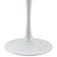 thumbnail image 5 of Modway Lippa 35.5" Round Modern Wood Top Dining Table in White, 5 of 6