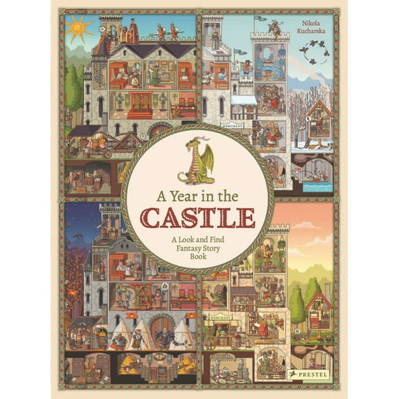 A Year in the Castle : A Look and Find Fantasy Story Book (Hardcover)