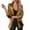 Gold, variant on Sequin Jacket for Women Plus Size Casual Long Sleeve Glitter Party Shiny Lapel Coat Long Sleeve Cardigan Tops, Gold, Size XXL
